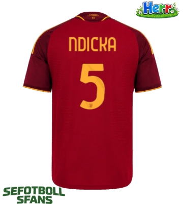 AS Roma Evan Ndicka #5 Hemmatröja 2026-27 Kortärmad